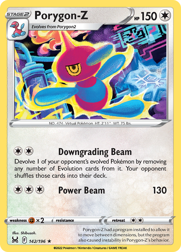 Porygon-Z - Lost Origin - 142