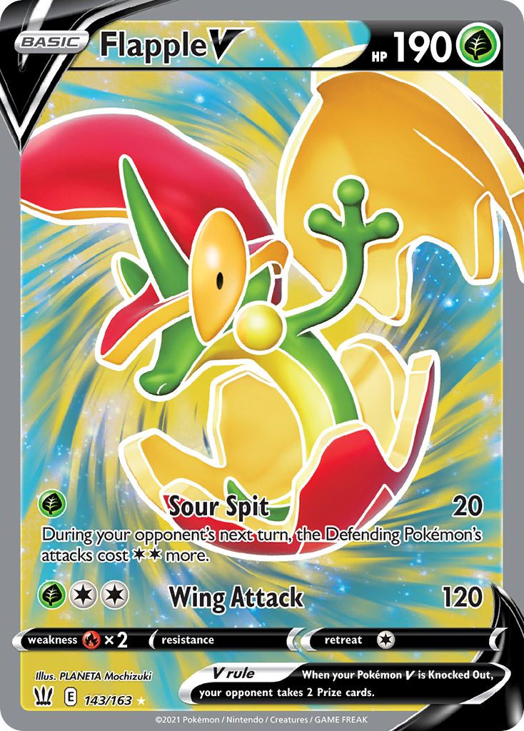 Flapple V - Battle Styles - 143
