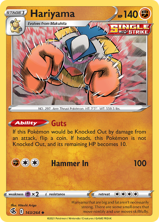 Hariyama - Fusion Strike - 143