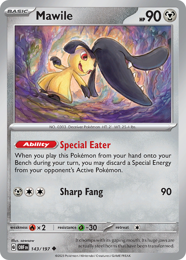 Mawile - Obsidian Flames - 143