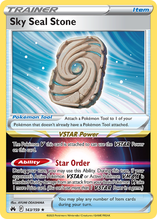 Sky Seal Stone - Crown Zenith - 143