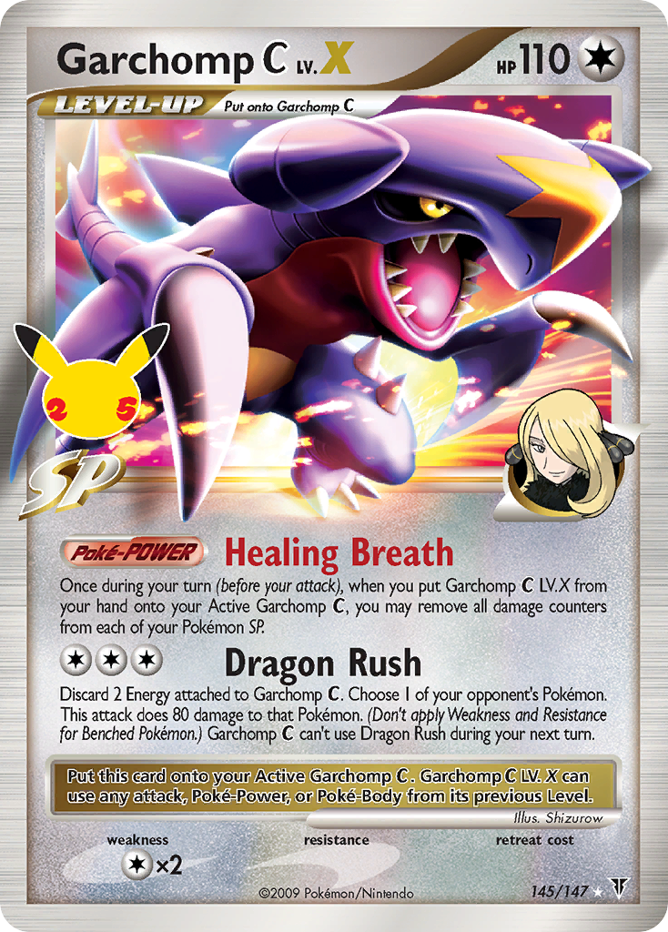 Garchomp C LV.X - Celebrations: Classic Collection - 145