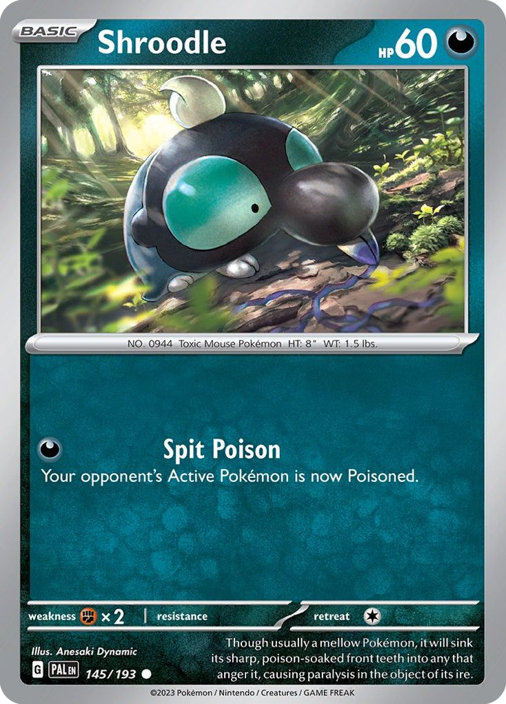 Shroodle - Paldea Evolved - 145
