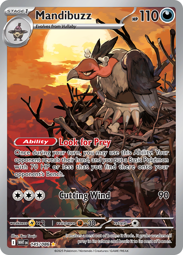 Mandibuzz - White Flare - 145
