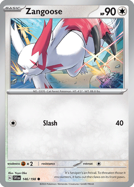 Zangoose - Scarlet & Violet - 146