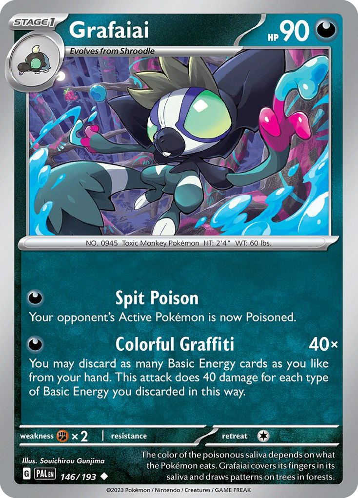 Grafaiai - Paldea Evolved - 146