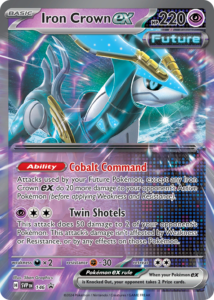 Iron Crown ex - Scarlet & Violet Promos - 146
