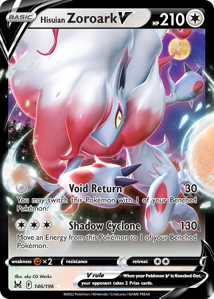 Hisuian Zoroark V - Lost Origin - 146