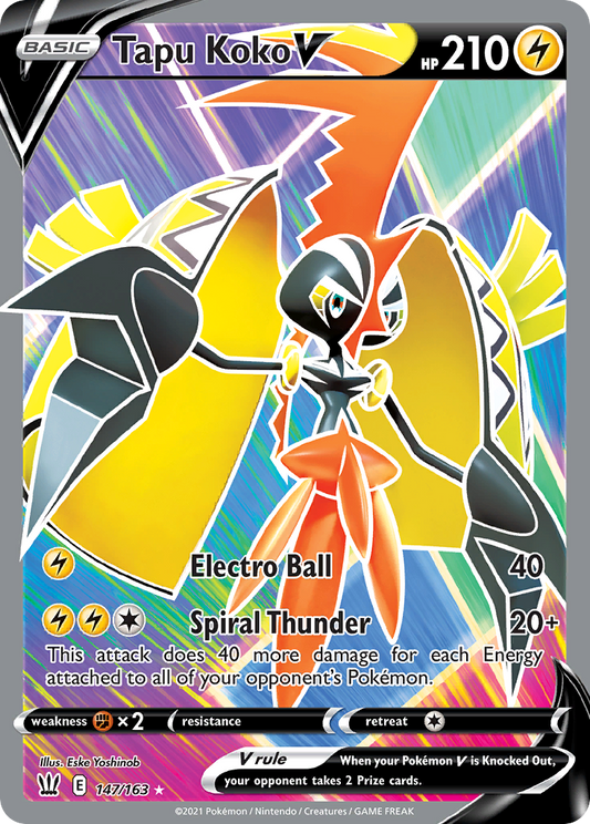 Tapu Koko V - Battle Styles - 147
