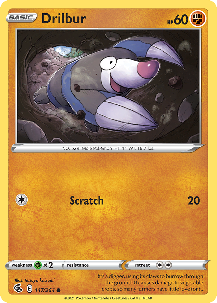 Drilbur - Fusion Strike - 147
