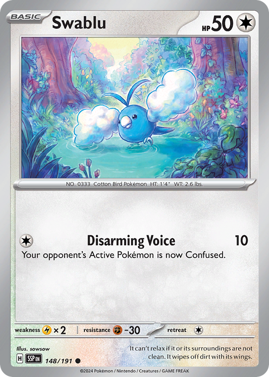 Swablu - Surging Sparks - 148