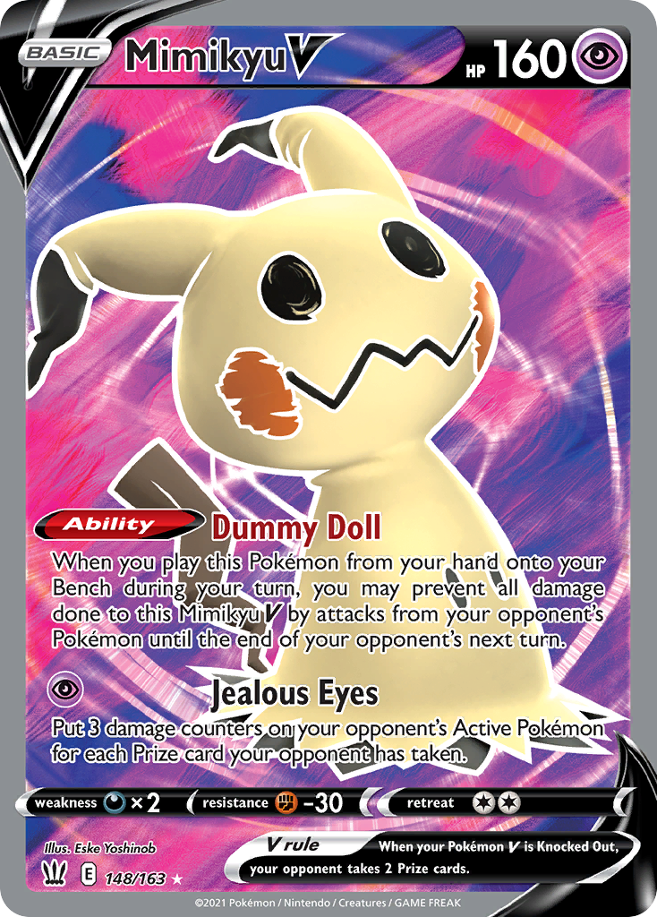 Mimikyu V - Battle Styles - 148