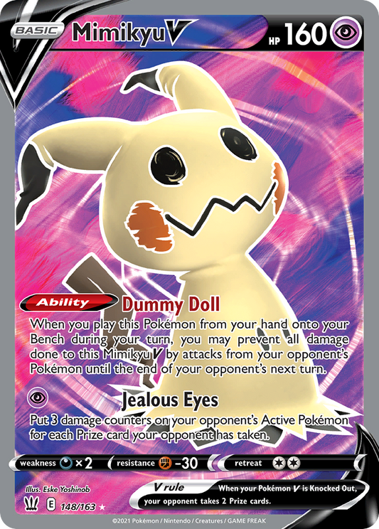 Mimikyu V - Battle Styles - 148