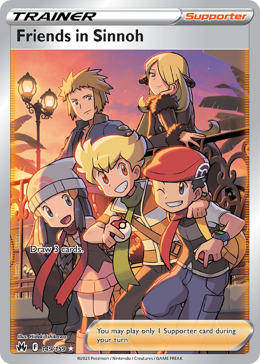 Friends in Sinnoh - Crown Zenith - 149