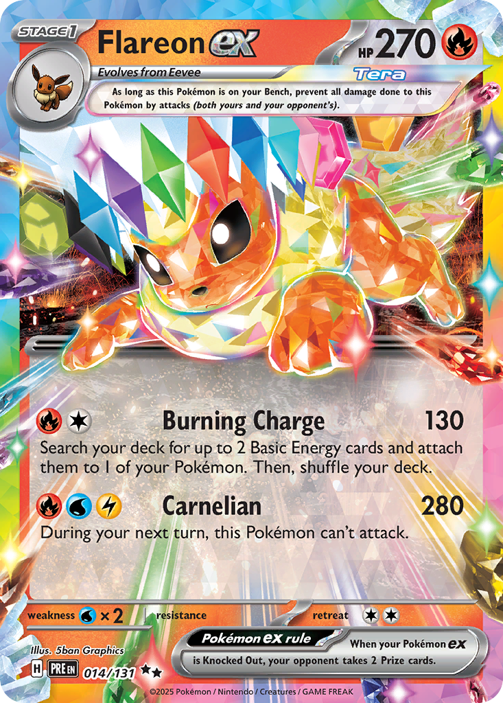 Flareon ex - Prismatic Evolutions - 014