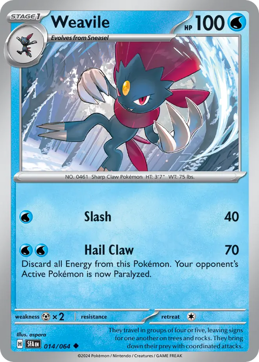 Weavile - Shrouded Fable - 014