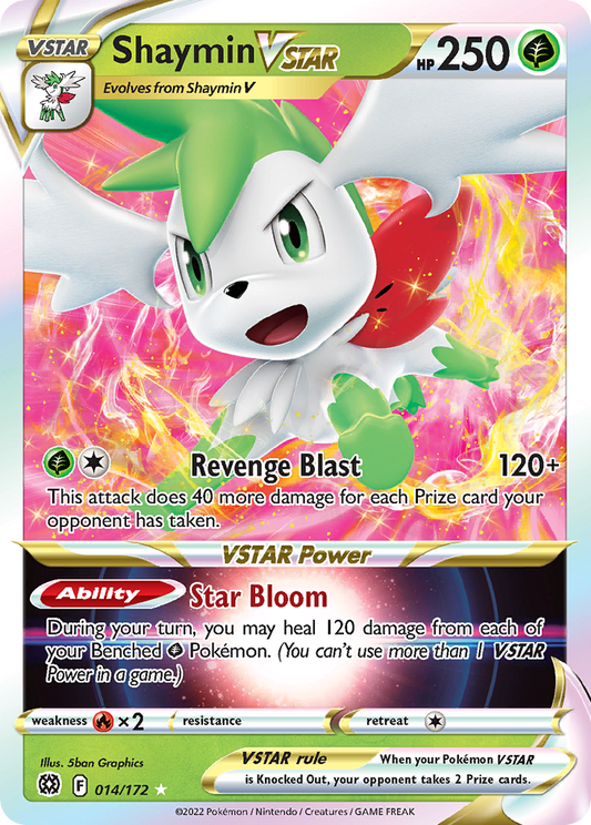 Shaymin VSTAR - Brilliant Stars - 014