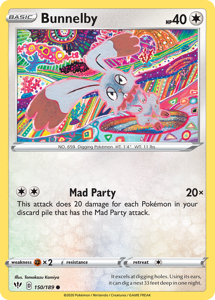 Bunnelby - Darkness Ablaze - 150