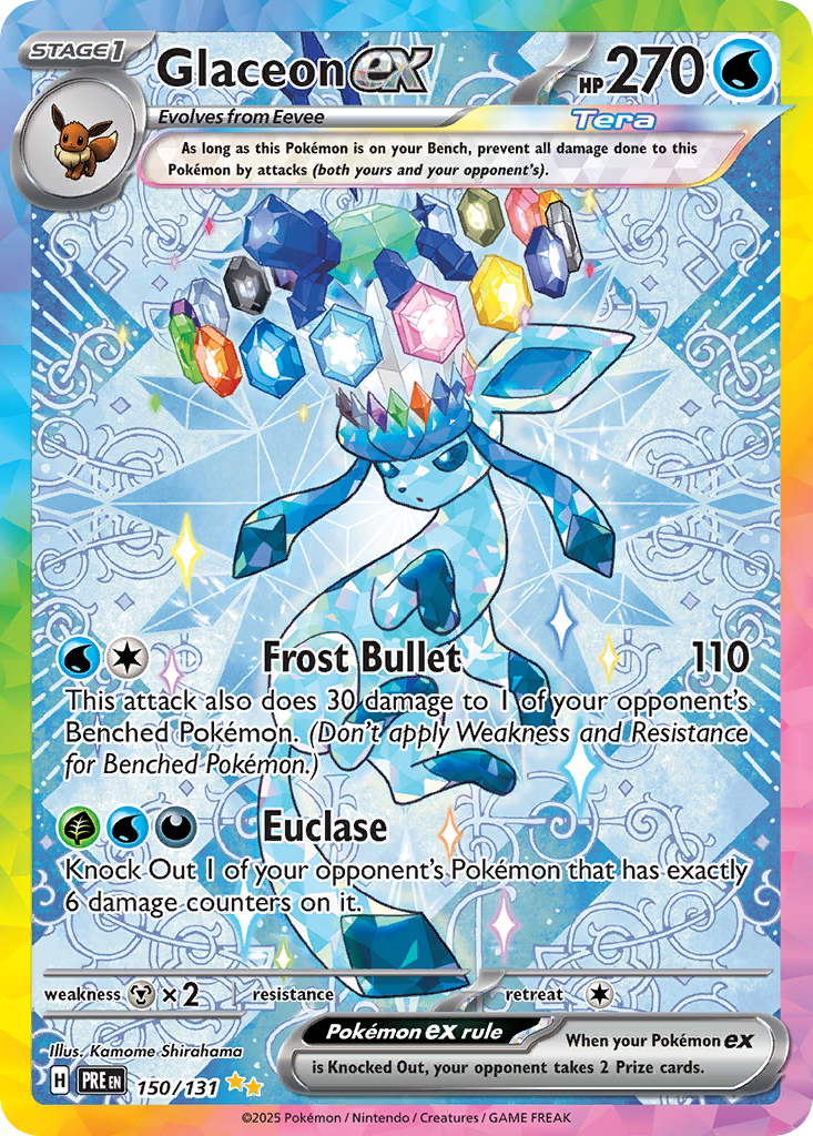 Glaceon ex - Prismatic Evolutions - 150