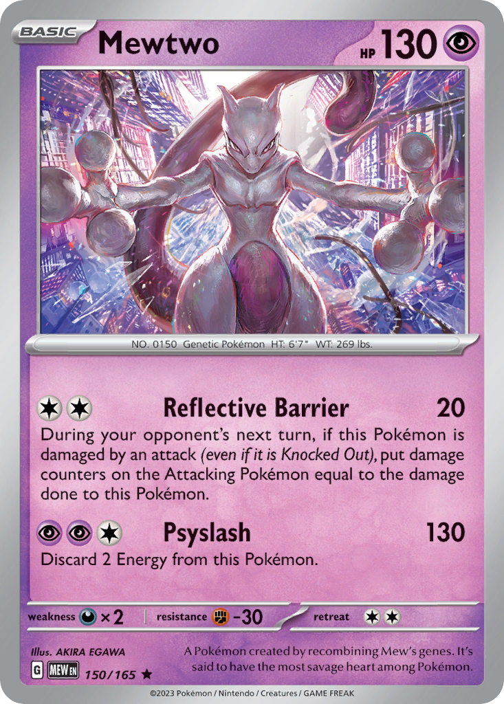 Mewtwo - 151 - 150