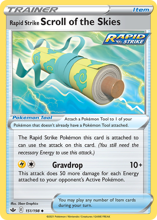 Rapid Strike Scroll of the Skies - Chilling Reign - 151
