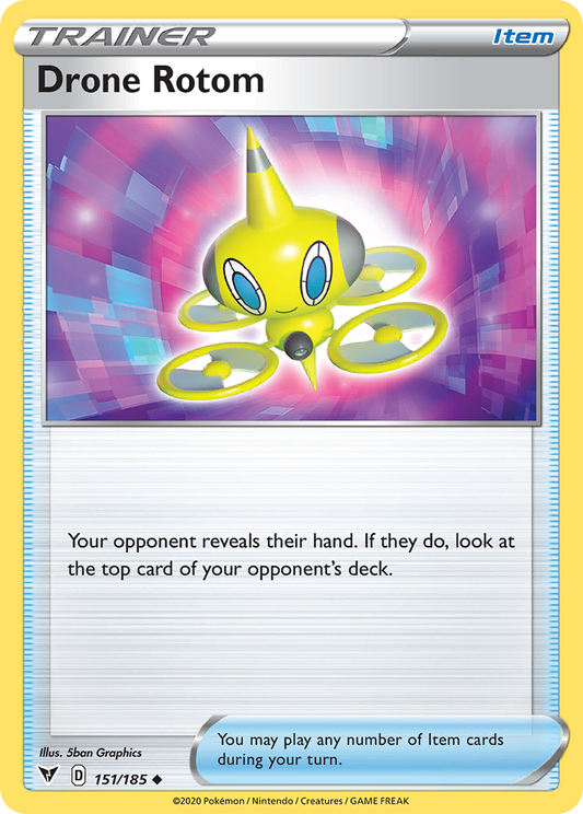 Drone Rotom - Vivid Voltage - 151