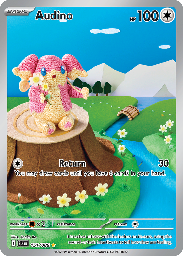 Audino - Black Bolt - 151