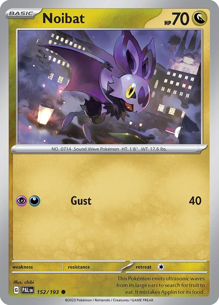 Noibat - Paldea Evolved - 152