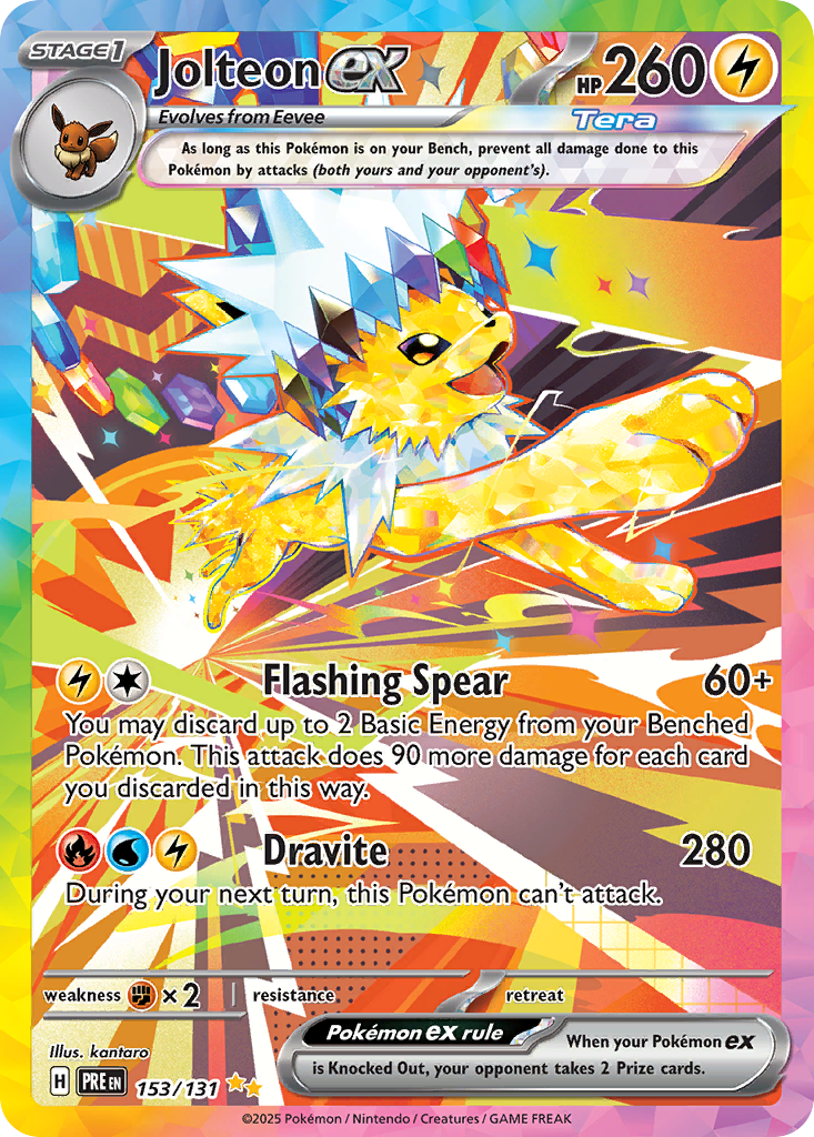 Jolteon ex - Prismatic Evolutions - 153