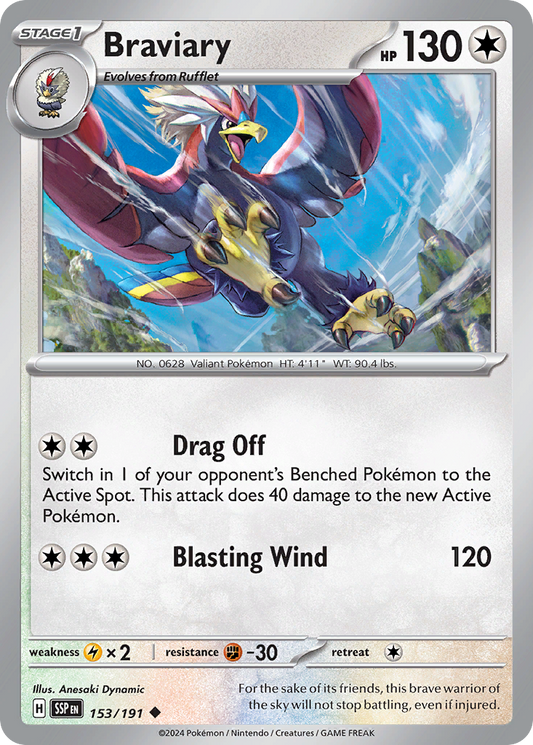 Braviary - Surging Sparks - 153