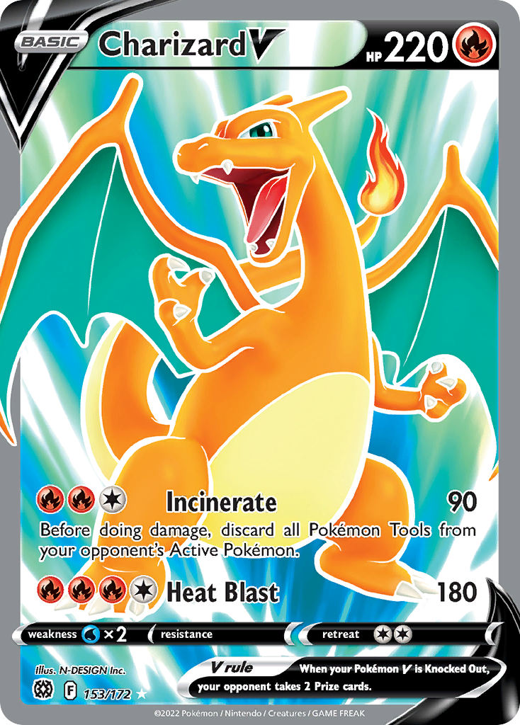 Charizard V - Brilliant Stars - 153