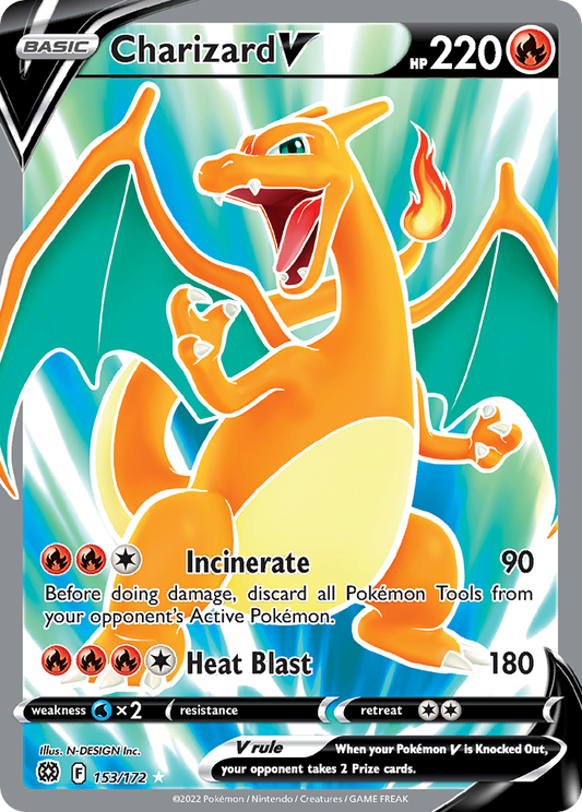 Charizard V - Brilliant Stars - 153