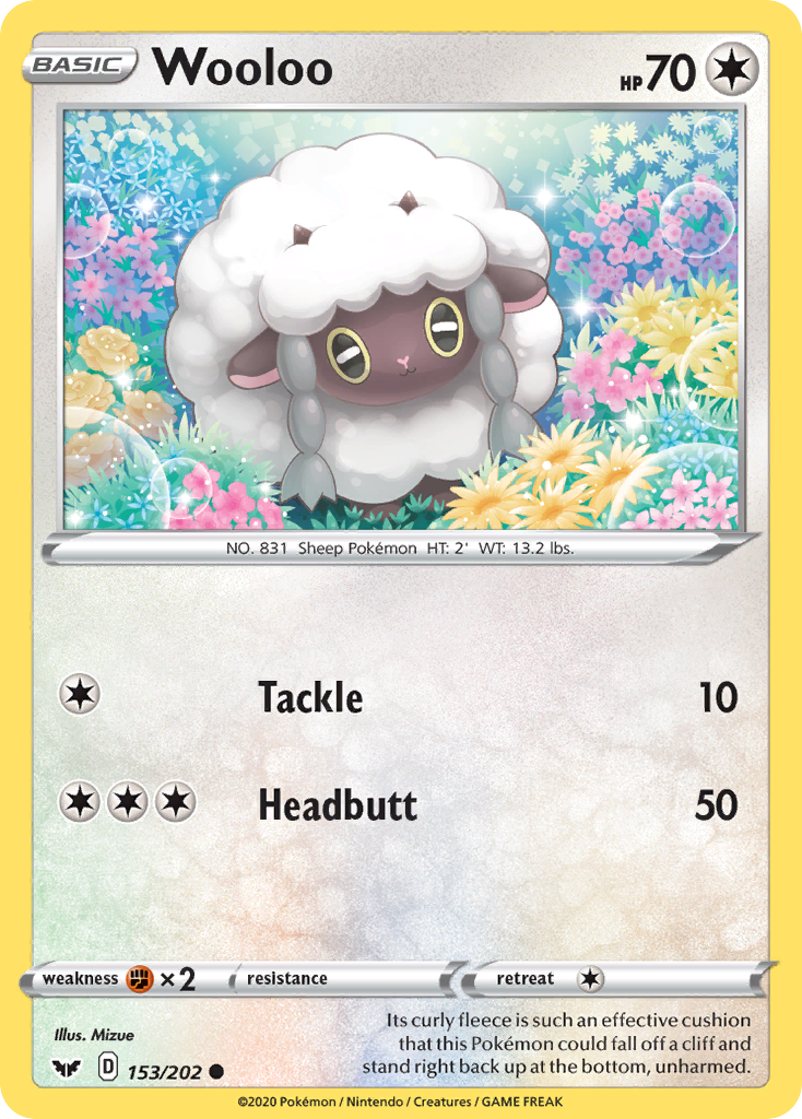 Wooloo - Sword & Shield - 153