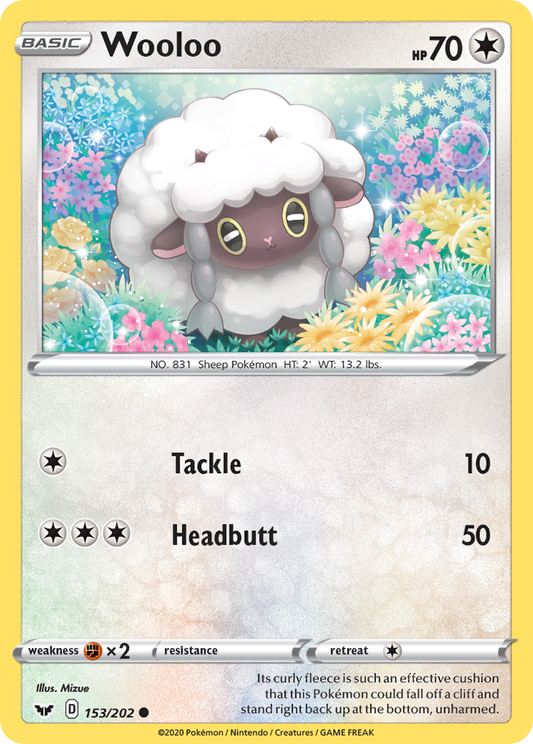 Wooloo - Sword & Shield - 153