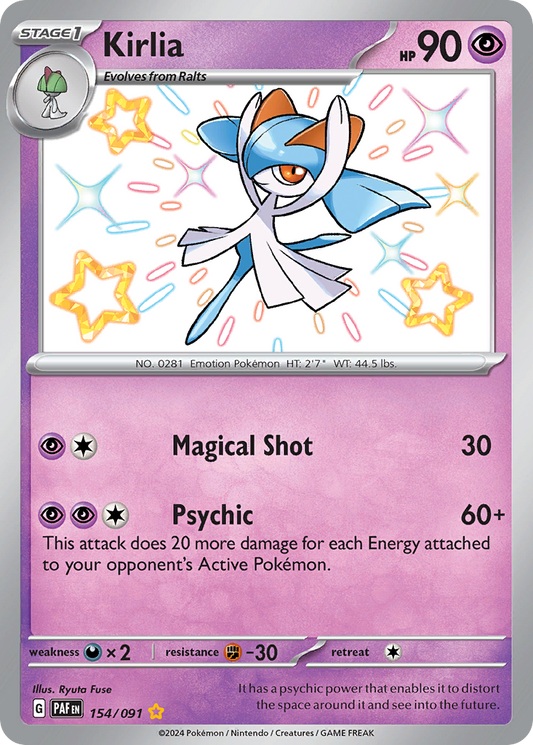 Kirlia - Paldean Fates - 154