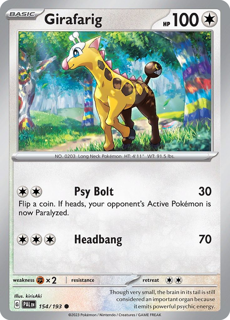 Girafarig - Paldea Evolved - 154