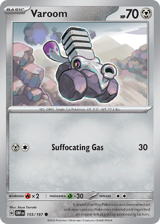 Varoom - Obsidian Flames - 155