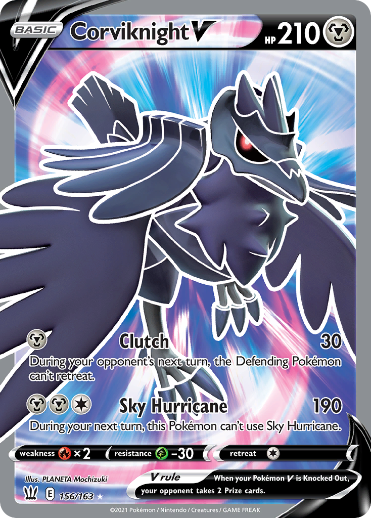 Corviknight V - Battle Styles - 156