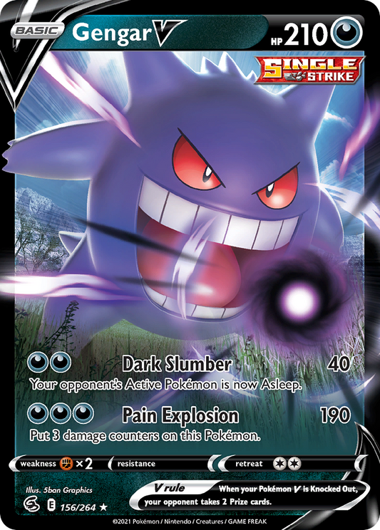Gengar V - Fusion Strike - 156