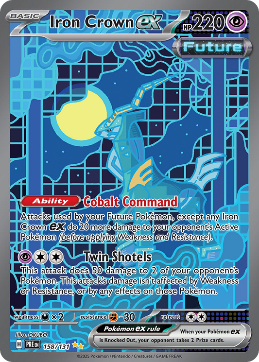 Iron Crown ex - Prismatic Evolutions - 158