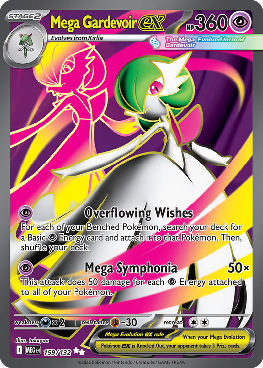 Mega Gardevoir ex - Mega Evolution - 159