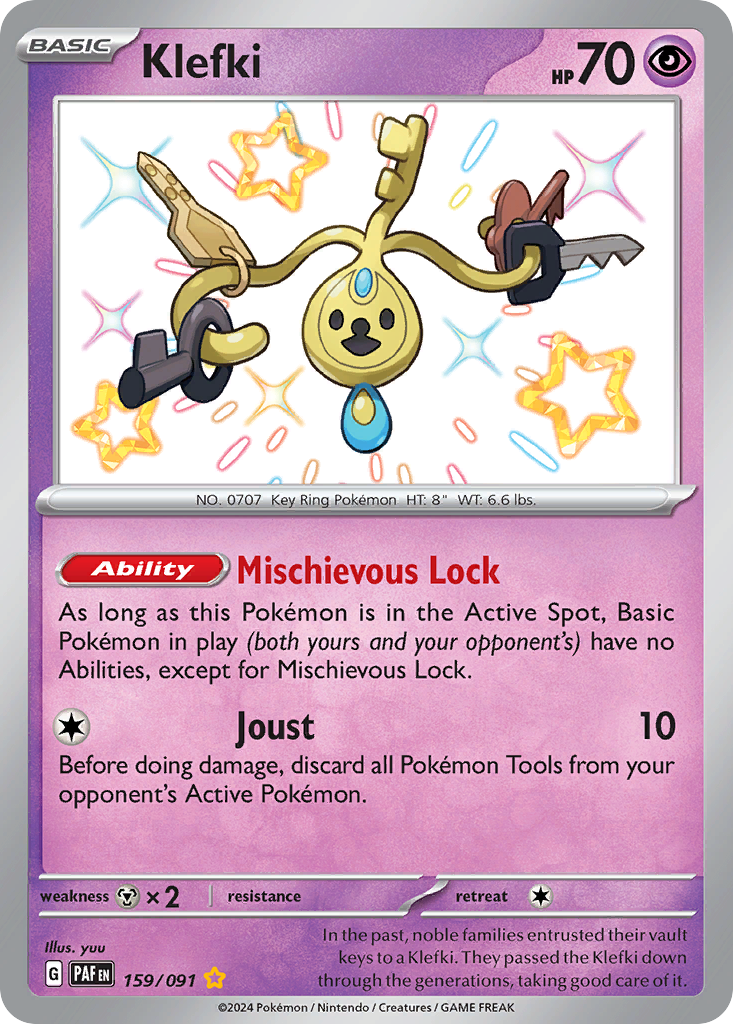 Klefki - Paldean Fates - 159
