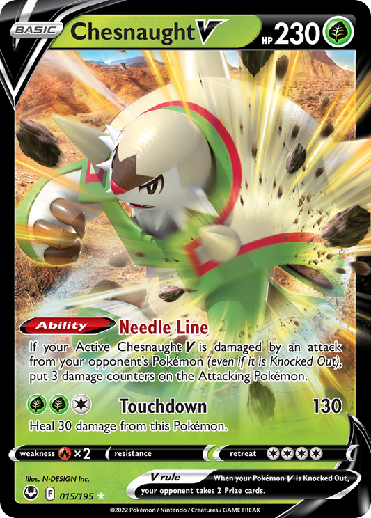 Chesnaught V - Silver Tempest - 015