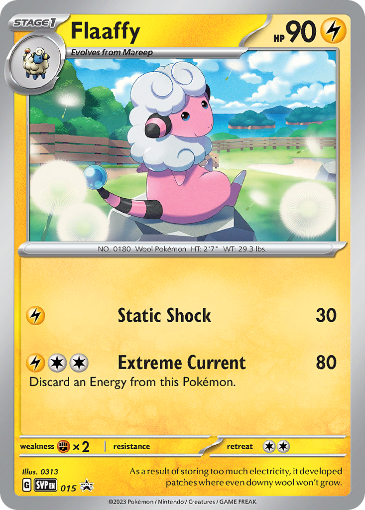 Flaaffy - Scarlet & Violet Black Star Promos - 015
