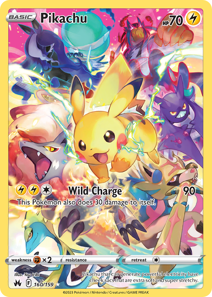 Pikachu - Crown Zenith - 160