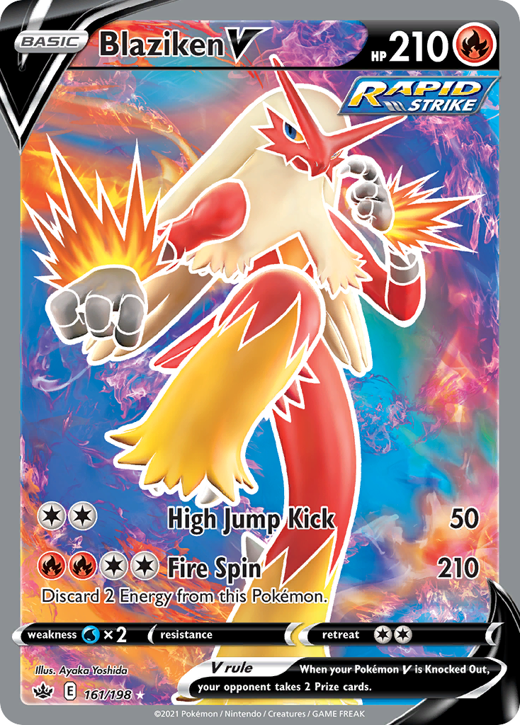 Blaziken V - Chilling Reign - 161