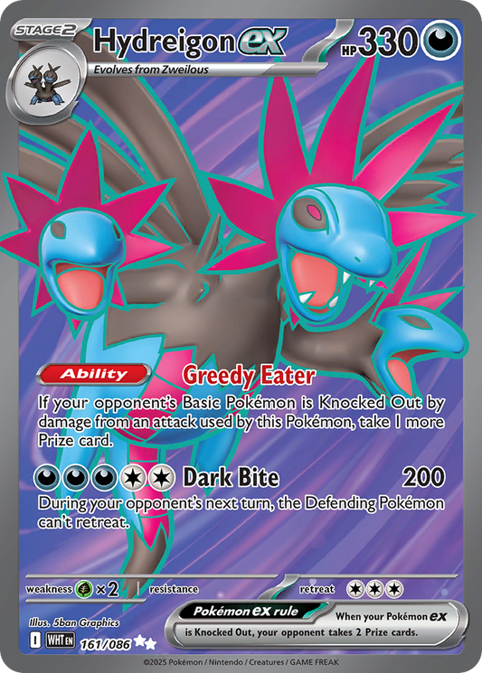 Hydreigon ex - White Flare - 161