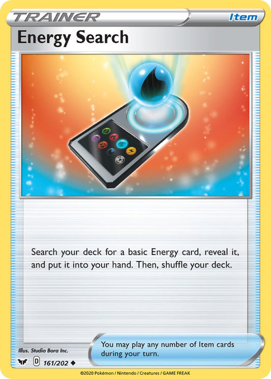 Energy Search - Sword & Shield - 161