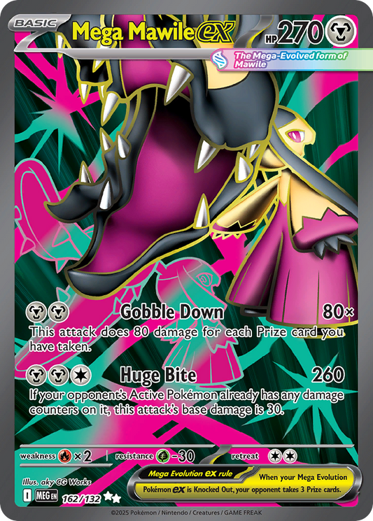 Mega Mawile ex - Mega Evolution - 162