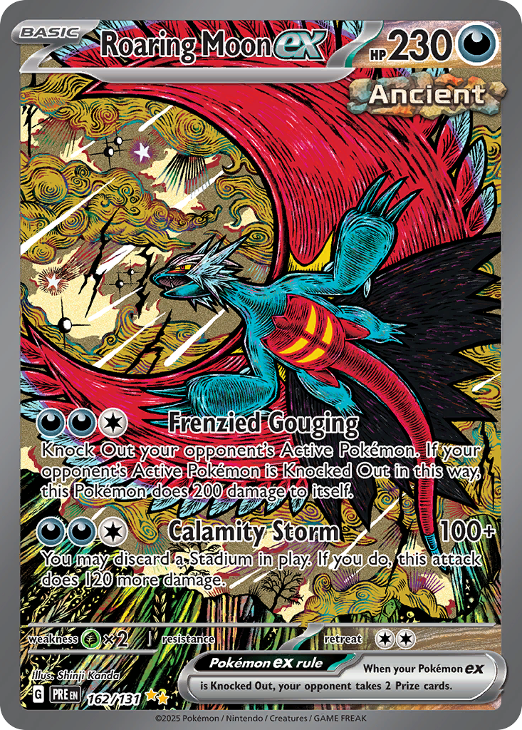 Roaring Moon ex - Prismatic Evolutions - 162